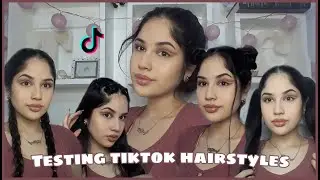 Testing Tiktok Hairstyles