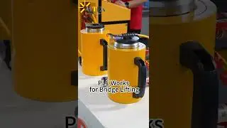 PLC synchronous hydraulic lifting system #hydraulicpower#hydraulic #hydraulicsystem