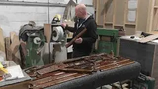 Jaguar mk 9 wood restoration 