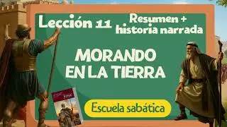 Resumen completo + historia narrada lección 11 - MORANDO EN LA TIERRA | Escuela sabática 2025