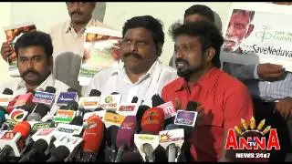 Neduvasal Protesters Meet Central Petrol Minist Press Meet Anna Tv