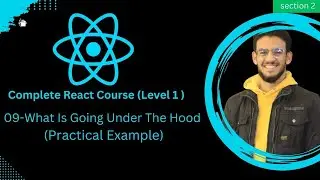09-React Practical Guide: Creating Elements & Behind-the-Scenes Process | شرح عملي ل React