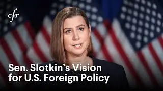 A New Vision for America&rsquo;s National Security: A Conversation With Senator Slotkin