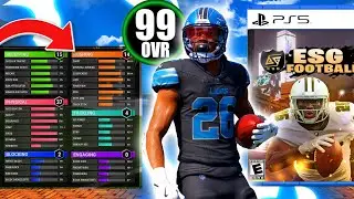 *ЛУЧШИЙ* КОМПЛЕКТА RB В ФУТБОЛЕ ESG! 99 ОБЩИЙ КОМПЛЕКТА Джамира Гиббса! СКОРОСТЬ 101! ИСПОЛЬЗУЙТЕ...