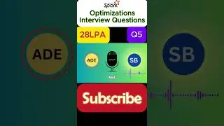 spark data engineer interview questions and answers | 3-7 years | Job Optimizations | Q5