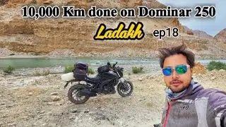 10000 km done on my Bike Dominar 250 🔥 Hanle to Leh ❤️ Bengali Vlog ❤️ Ep18