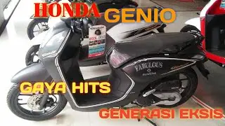 HONDA GENIO. FITUR KEKINIAN GAYA HITS.GENERASI EKSIS #RizalRinaldiReal