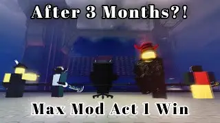 Max Mod Act 1 Win [2 Months Later...] | Combat Initiation v2.2