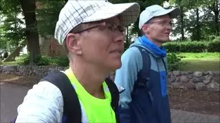 Mit dem Fahrrad nach Dorf Mecklenburg gefahren