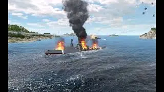 Force of Warships: Slagskepp spel, Naval krig Slaget part 57