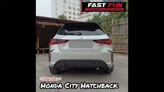 Honda City Hatchback Valvetronic Exhaust System - Fullsystem Exhaust | Fastfun Exhaust BSD.
