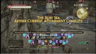 Final Fantasy XIV online The Ruby Sea Aether Current Attunement Complete | Yanxia