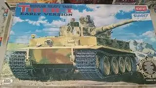 Academy German Heavy Tank Tiger-1 Scale 1:35 Early Production Version 1348