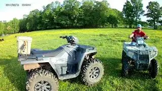 2020 POLARIS SPORTSMAN 570, Big Tires VS. Stock Tires! Huge Difference!