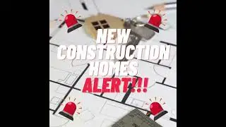 New Construction Alert!! Up to $20,000 in closing cost??? Yes Please!