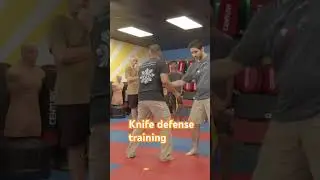 Practicing knife defense techniques and counters of Kali #shorts #kali #eskrima