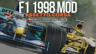 Assetto Corsa F1 1998 Mod - Jean Alesi&rsquo;s Incredible Charge at Imola!