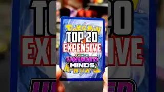 Most Expensive Unified Minds Pok&eacute;mon Cards!