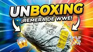 UNBOXING REMERA WWE DE JOHN CENA!
