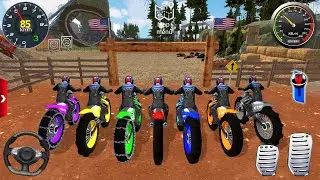Juego De Motos - Motor Bike Impossible Off-Road Driving 3D - Offroad Outlaws Mobile GamePlay FHD #1