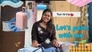 ✨What&rsquo;s in my Travel bag ? | packing for my trip 🚙 