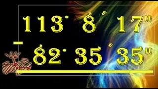 RESTA DE ANGULOS EN GRADOS MINUTOS Y SEGUNDOS