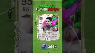 95 shapeshifters icon BAGGIO player review ea fc 25 #shorts #short #eafc25 #fc25
