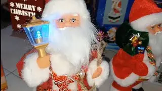Colección de Papá Noel Musical, Dancing Santa Claus Collection, Automate de Noel.