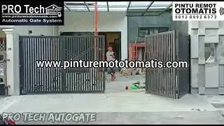 Pintu Folding Gate Otomatis PRO Tech Automatis Swing Gate
