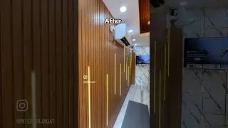 Before & After View , Latest Shop Interior Design 2024 #shorts #ytshorts #interiordesign