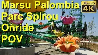 Marsu Palombia - Parc Spirou (Onride/POV/4K/Off Ride) Karussell / Carousel  / Ride 2019 Parc Spirou
