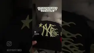 Day 2 New York yankee X hell star collab SnapBack #yankees #snapbackcap #nyc