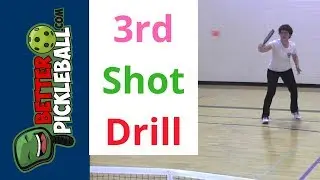 Pickleball Drop Shot Drill-the 