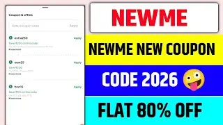 Newme Big Loot ll Myntra coupon code 2025 l myntra offers today l myntra sale 2026 l myntra coupon