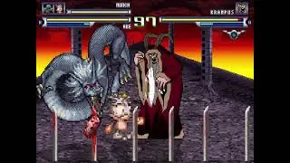 MistaMan's MUGEN [341]: Abe & Munch VS Krampus