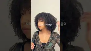 Wash and Go | Type 4 Curly Hair #4ahair #curlyhair #naturalhair #hairstyles #curlyhairstyles