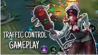 CRYSTAL GAMEPLAY | TRAFFIC CONTROL SKIN GAMEPLAY - HEROES EVOLVED