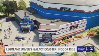 Legoland unveils 'Galacticoaster,' the park's first indoor coaster