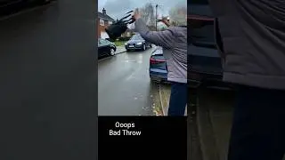Bad driver blocks path. Old lady attacks the wrong car #granny #car #badaim #disabled #funny #shorts