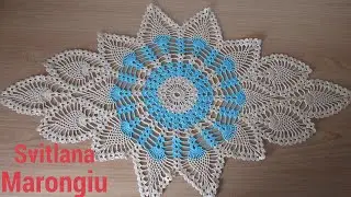 Tutorial Parte2 - Centrino Campo di Grano all'uncinetto