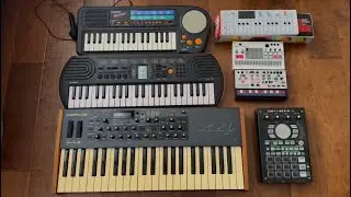My keyboard/synthesizer/misc collection
