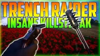 Trench Raider 20+ Killstreak under 2 min! World Record!? | Battlefield 1 They Shall Not Pass