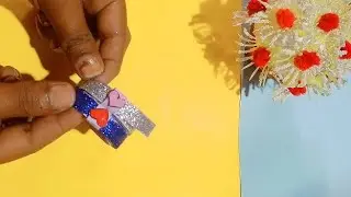 How To Make A Easy Paper Glitter Washi Tape At Home