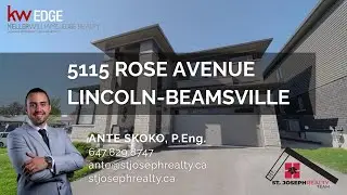 5115 Rose Ave, Beamsville | 4K Walkthrough | St. Joseph Realty Team