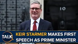 Labour's Keir Starmer Makes First Speech As Prime Minister
