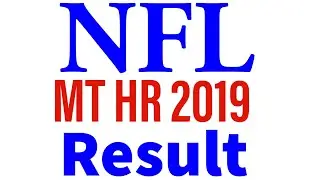 NFL MT HR 2019 Results, National Fertilizers Limited Results 2019
