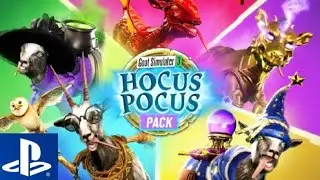GOAT SIMULATOR 3 hocus pocus pack trailer Playstation 5 @PlayStation