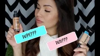 Подделка или провал??? L'Oreal Infallible Pro-Glow Foundation против Smashbox Studio Skin | Стойкая тональная основа
