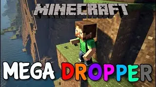 Minecraft Mega Dropper Gameplay | Minecraft Mega Fall | #minecraftdropper #minecraft |@LevelUpHamza
