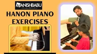 hanon piano ex no 2 - western classical piano in hindi - by manish Babu